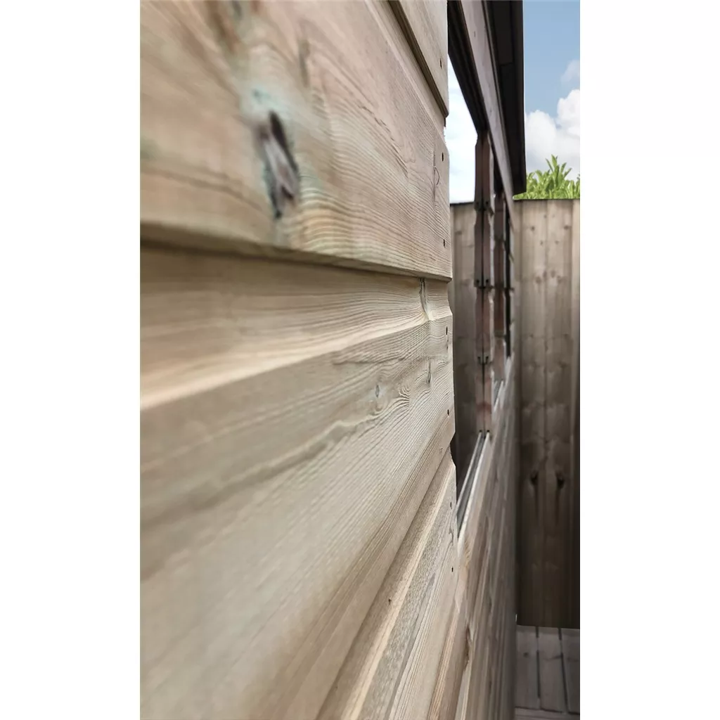 10 x 6 Premier Pressure Treated T&G Apex Shed – Higher Eaves, 4 Windows, Double Door product image