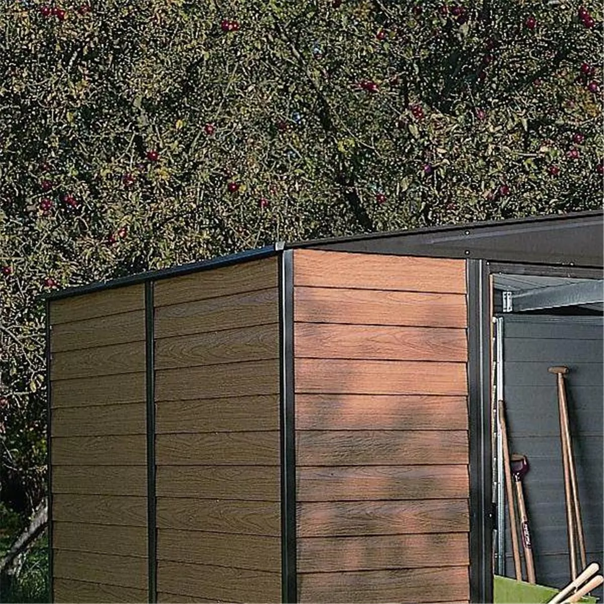 8 x 6 Deluxe Woodvale Metal Shed (2.53m x 1.81m) - Including Floor product image