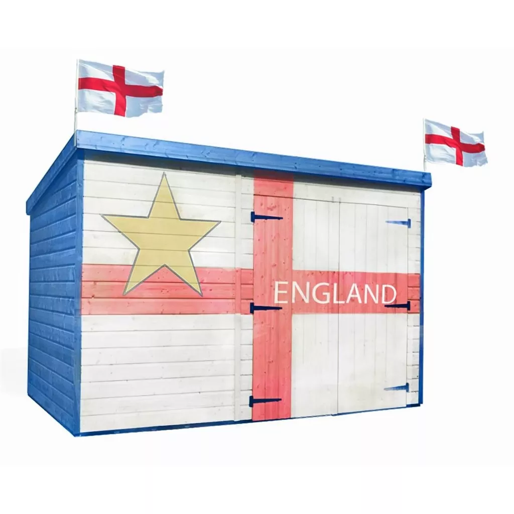 Ultimate England Fan Cave World Cup Shed product image