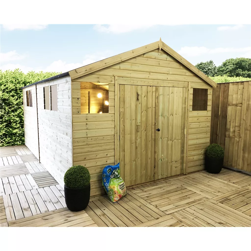 20 x 10 Premier Pressure Treated Apex Workshop product image