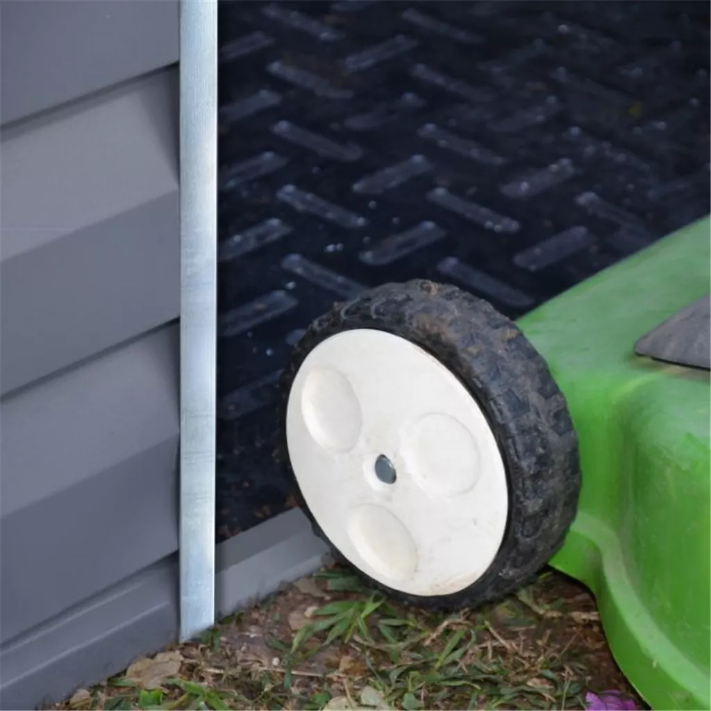 10 x 6 Double Door Apex Plastic Shed with Skylight Roofing product image