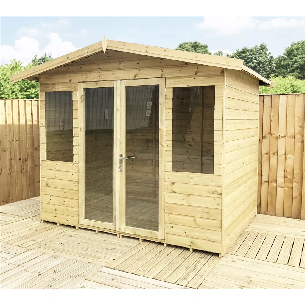 7 x 6 Pressure Treated Apex Summerhouse product image