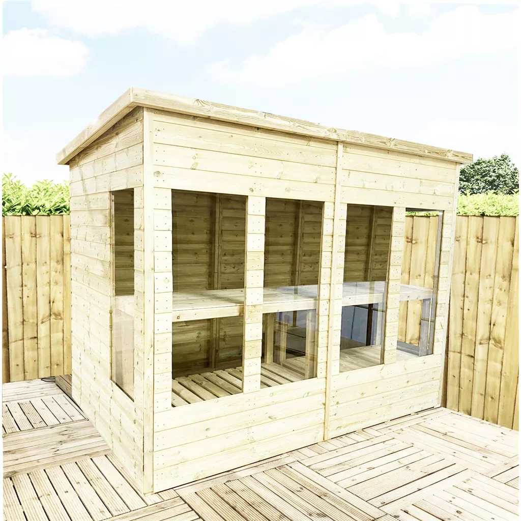12 x 9 Pressure Treated Pent Potting Summerhouse product image