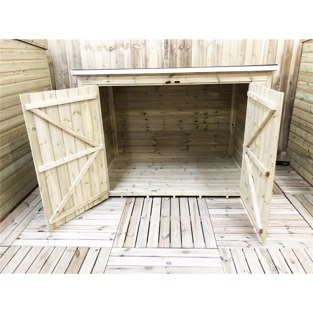 9 x 5 Pressure Treated T&G Bike Store With Double Doors product image