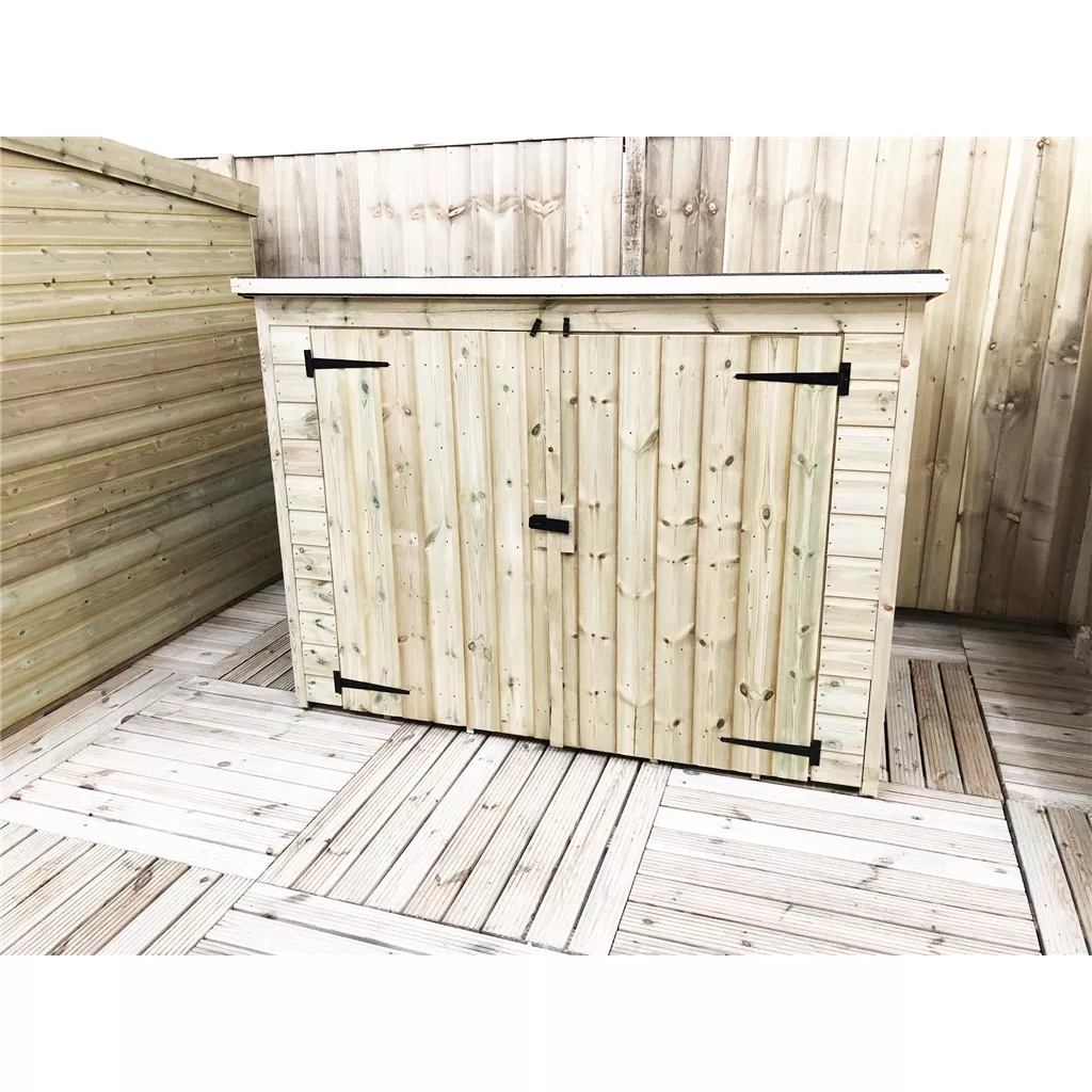 10 x 5 Pressure Treated T&G Bike Store With Double Doors product image