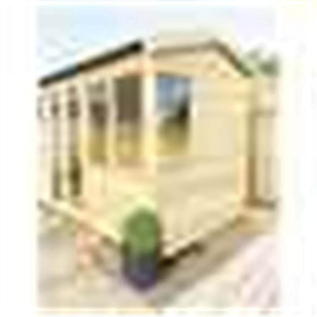 8 x 15 Reverse Pressure Treated Apex Summerhouse – High Eaves product image