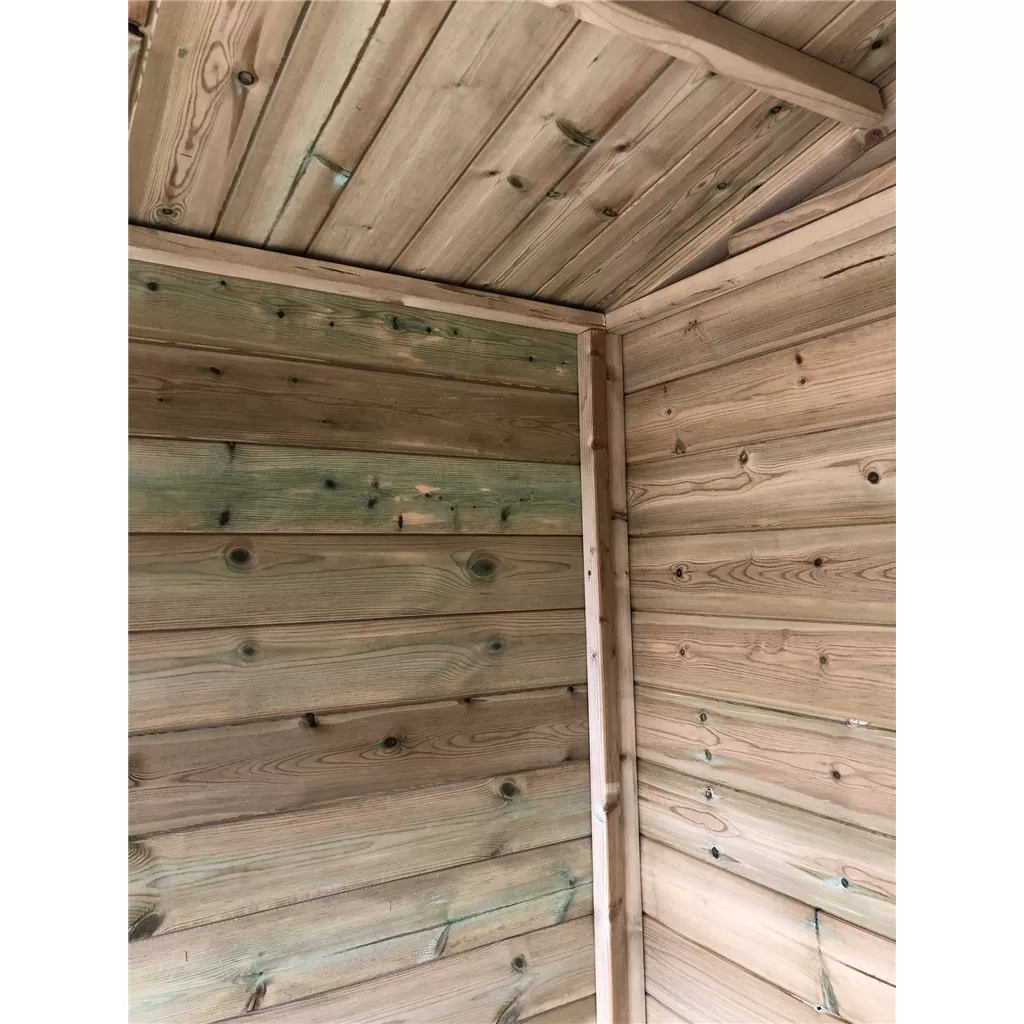 16 x 16 Pressure Treated Apex Summerhouse – Long Windows product image