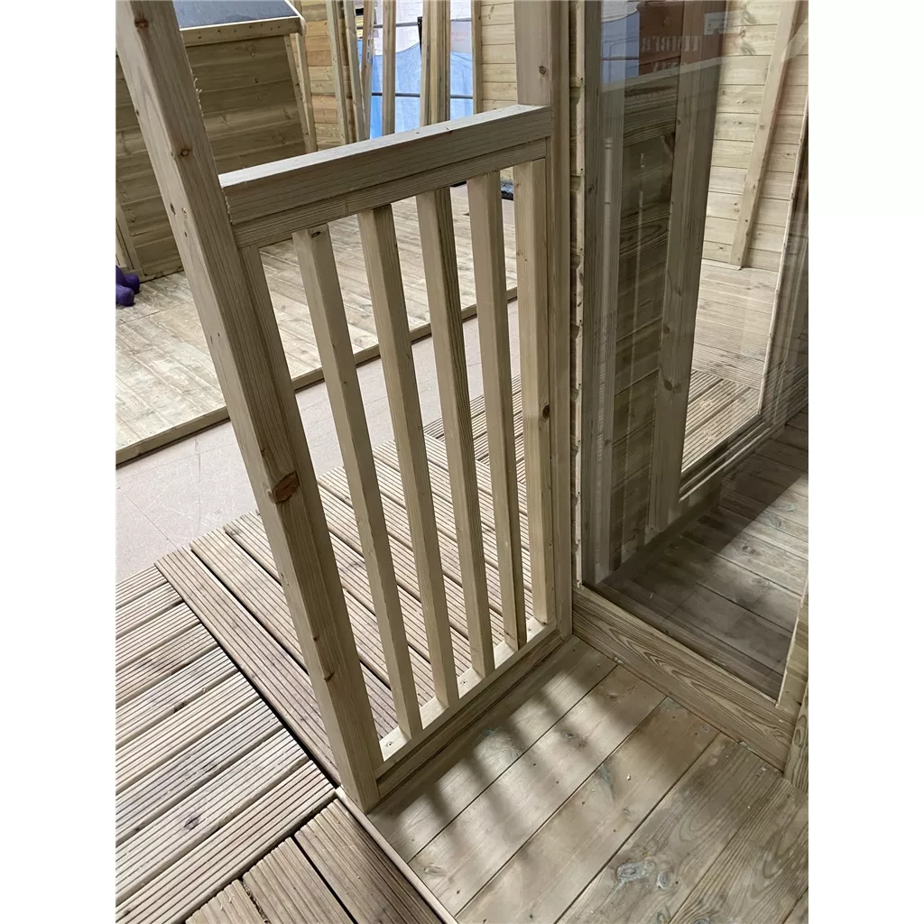 11 x 10 Pressure Treated Apex Summerhouse with Verandah product image