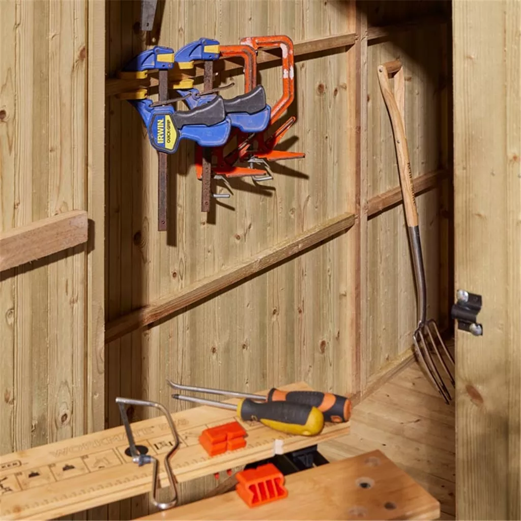Cheshire 6 × 4 Heritage Pressure Treated T&G Shed With a Single Door & 1 Window product image