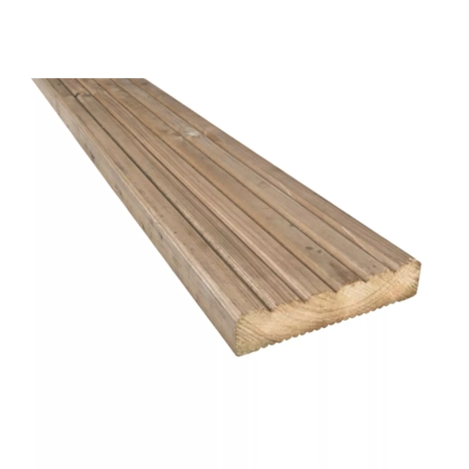 Pack of 5 - 29mm Thick Pressure Treated Timber Decking Board - 124mm (W) x 3000mm (L) product image