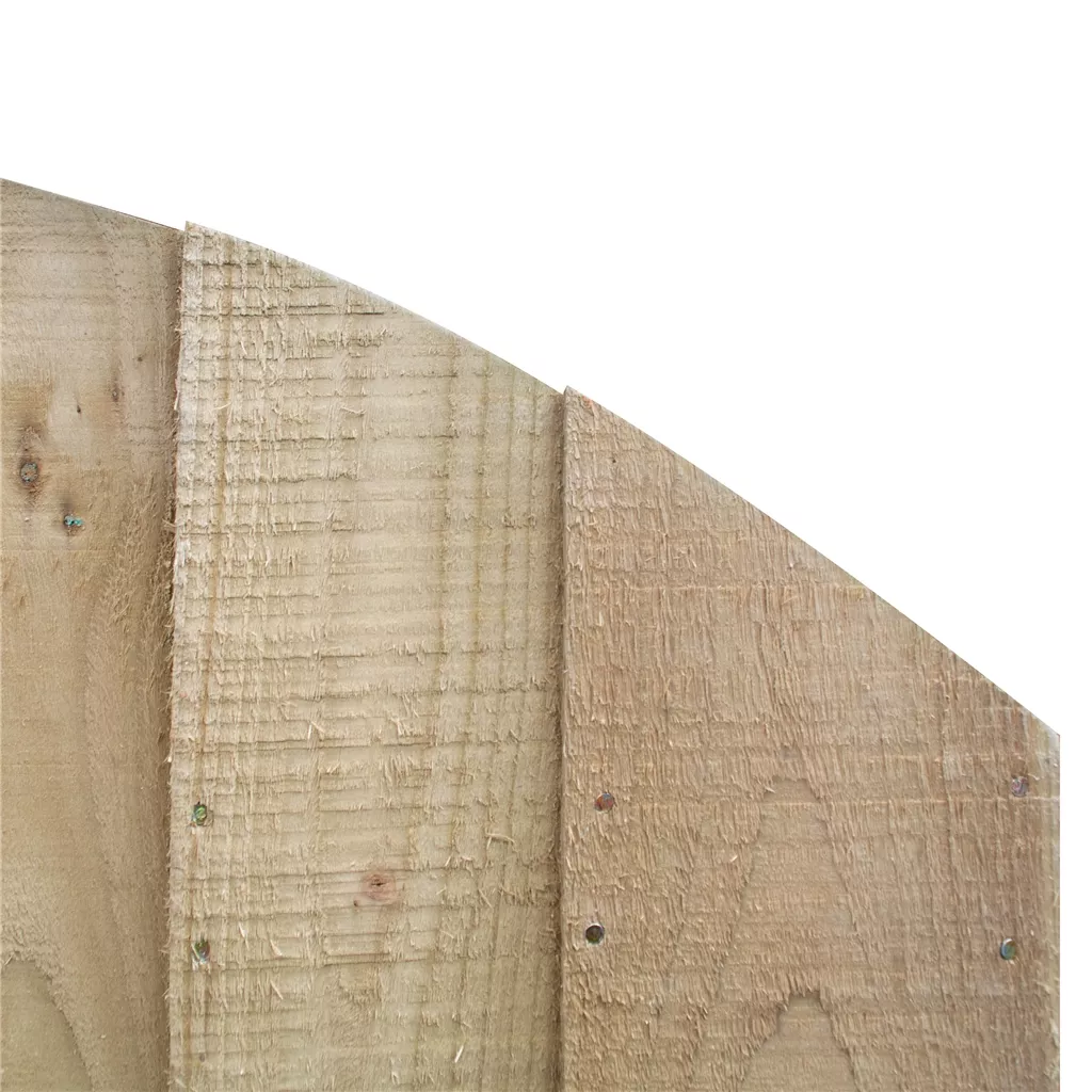 Cheshire Featheredge Arch Top Wooden Gate product image