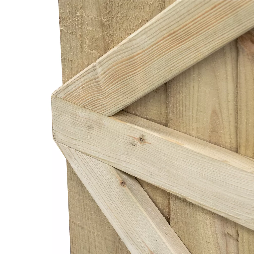Cheshire Featheredge Arch Top Wooden Gate product image