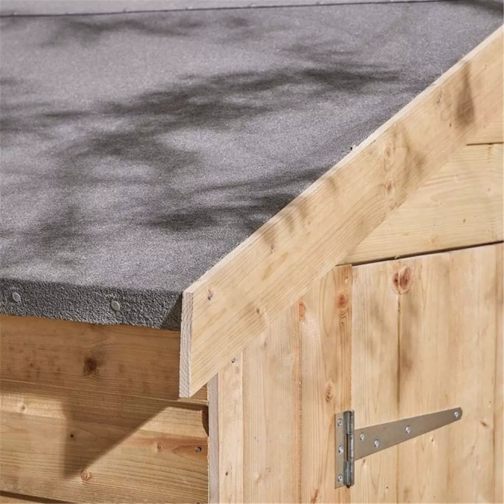 4ft x 6ft Deluxe Shiplap Hawthorne Single Door Apex Shed product image